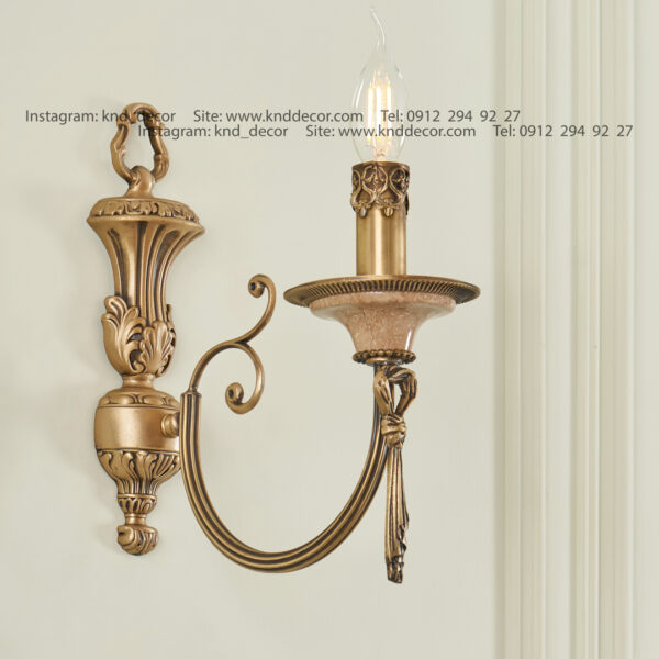 دیواری پاپیون کم کار آنتیک سنگ کرم 1