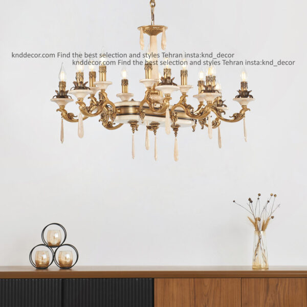 لاینر آوا آنتیک سنگ کرم دو سنگ آویز سنگ عرض 15*50 سانت 8