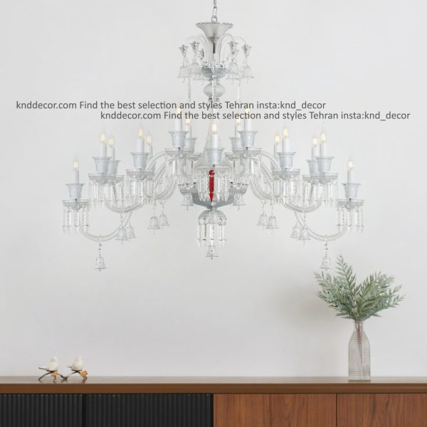 لاینر باکارات گرید 1 غلاف شیشه و صلیبی اووال شفاف 16