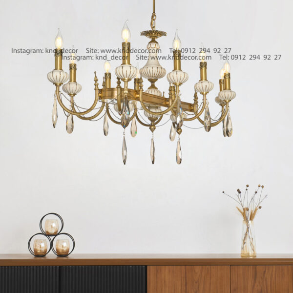 لاینر ثنا سرامیک سفید آنتیک آویز بادامی 10