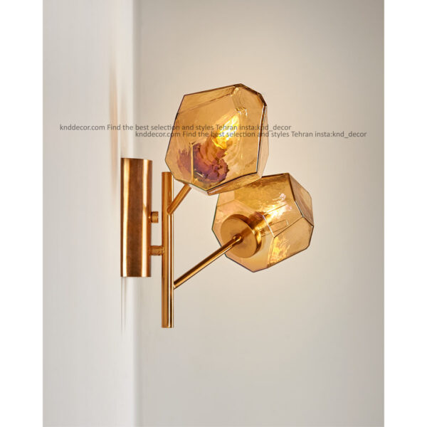 دیواری 1071 سانتیک 2 با حباب 110 عسلی