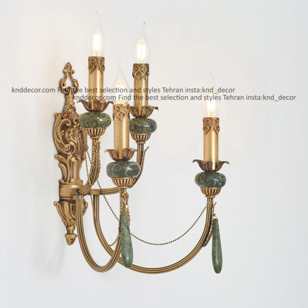 دیواری لیانا دوبل آنتیک سنگ سبز آویز سنگ 2