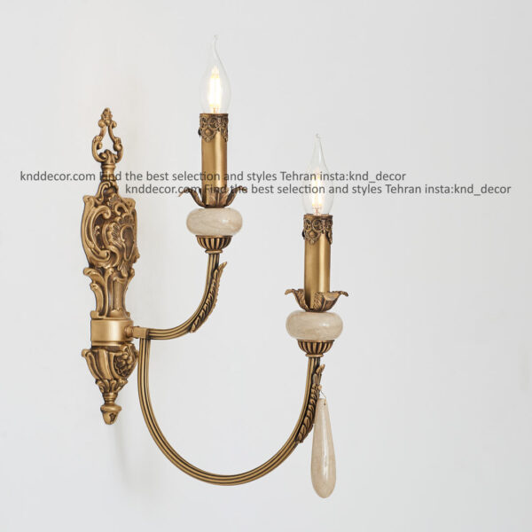 دیواری لیانا دوبل آنتیک سنگ کرم آویز سنگ 2