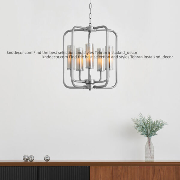 فانوسی 1501 کروم 5 با حباب قطر 6 دوگلس