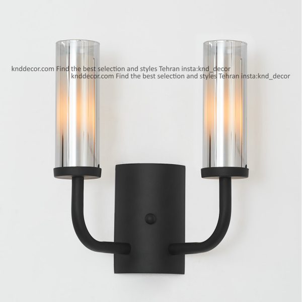 دیواری 1501 مشکی 2 با حباب قطر 6 شیاردار