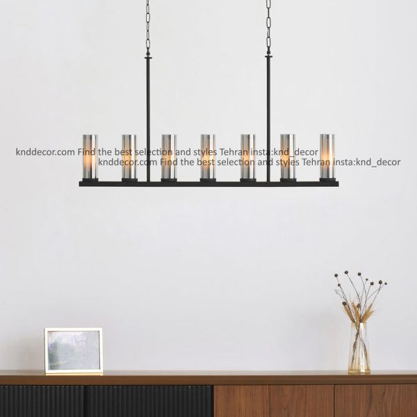 لاينر 1041 طول 100 سانت 7 مشكی با حباب قطر 6 دوگلس