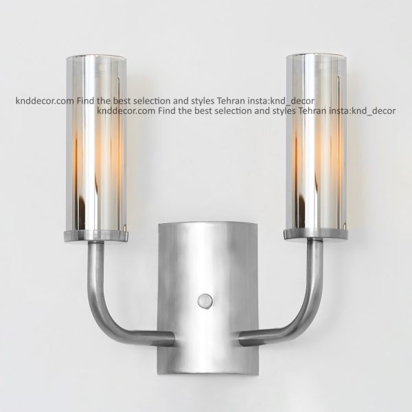 دیواری 1501 کروم 2 با حباب قطر 6 شیاردار