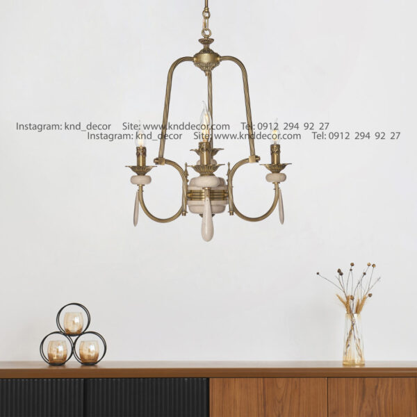 فانوسی لیانا آهن آنتیک 3+1