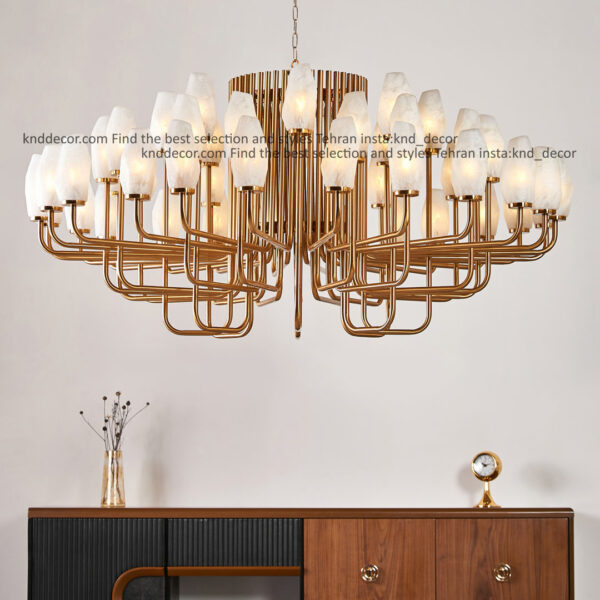 لوستر 1501 سانتیک 48 با حباب 120