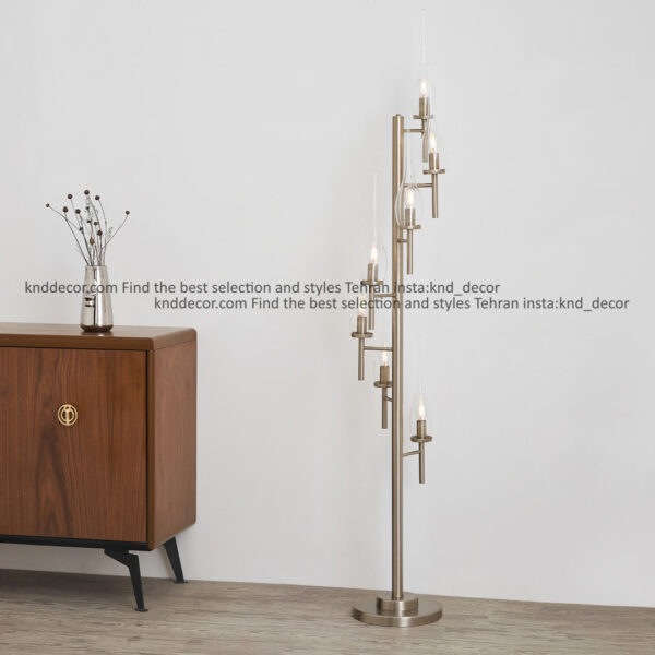 استند 1021 کروم 7 با حباب 310 شیاردار سفید