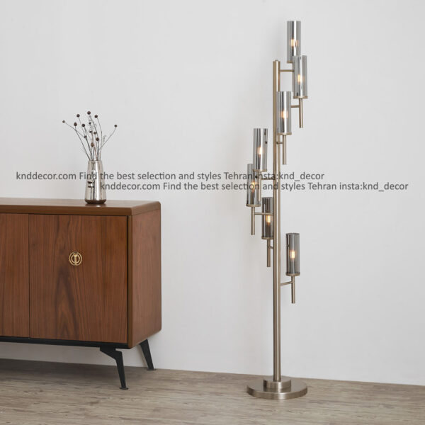 استند 1021 کروم 7 با حباب قطر 6 شیاردار