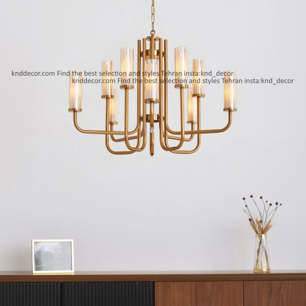 لوستر 1501 سانتیک 10 با حباب قطر 6 شیاردار