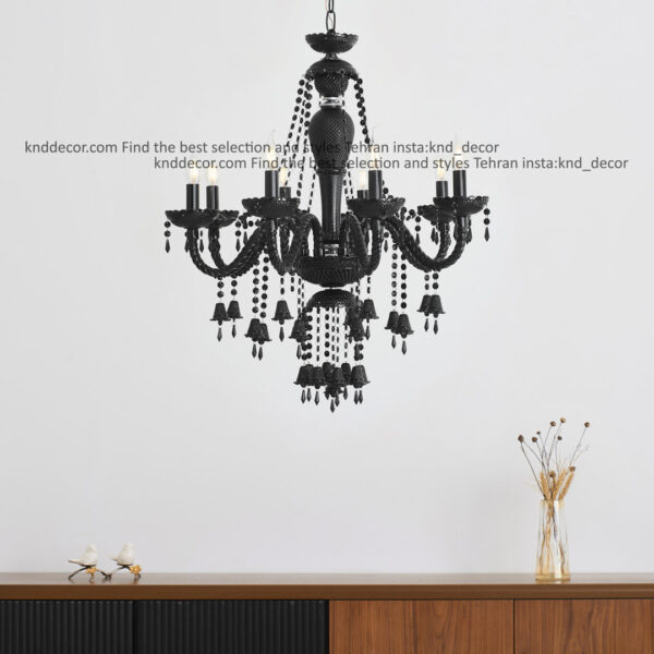 لوستر رایکا مشکی 8