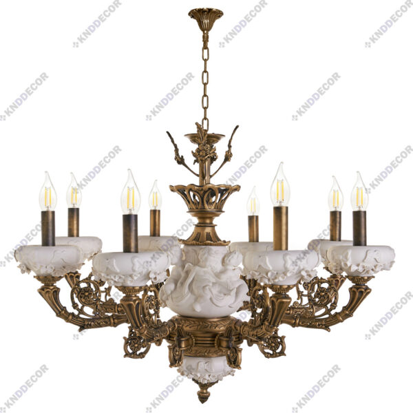 لوستر آشیل آنتیک چینی 8