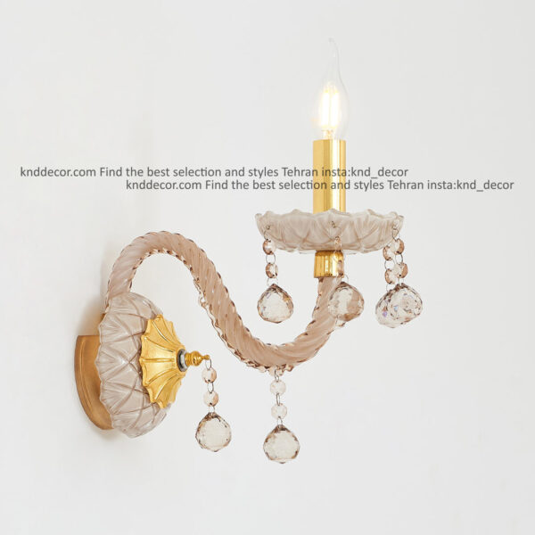 دیواری والتر شامپاینی 22 سانت 2 جفت 1 شاخه 2P