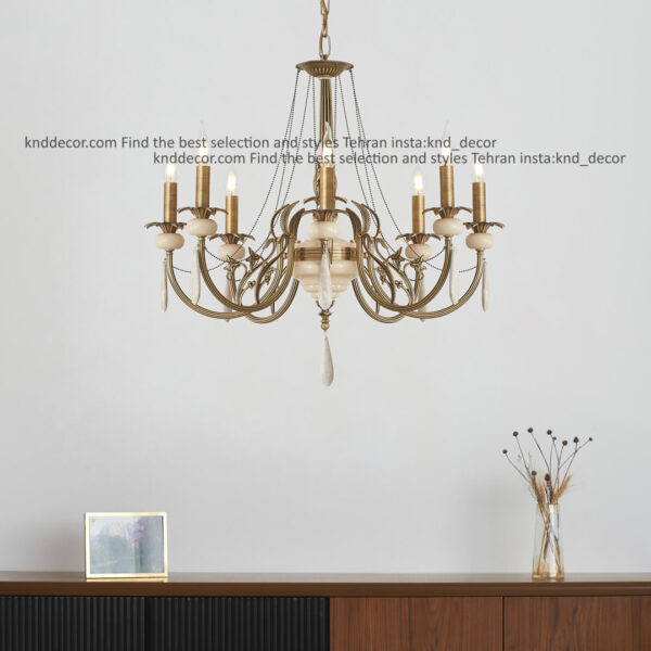 لوستر گندم آنتیک سنگ کرم