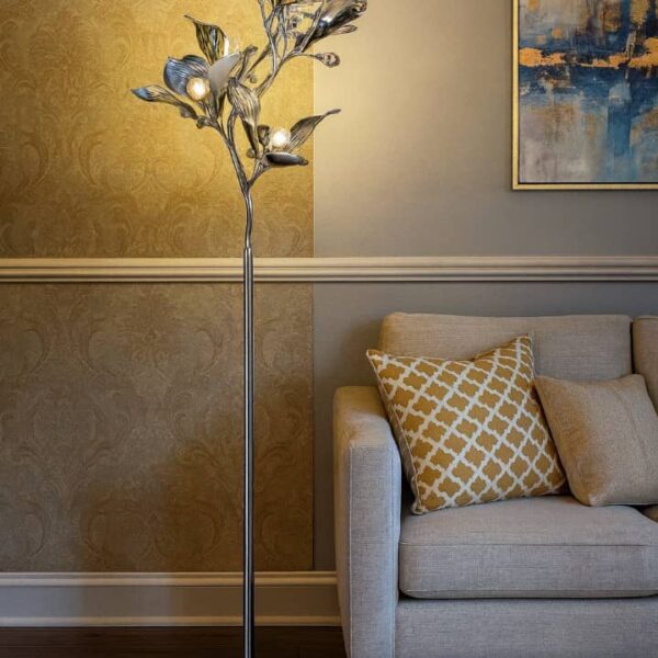 آباژور ایستاده برگی ۵ شعله