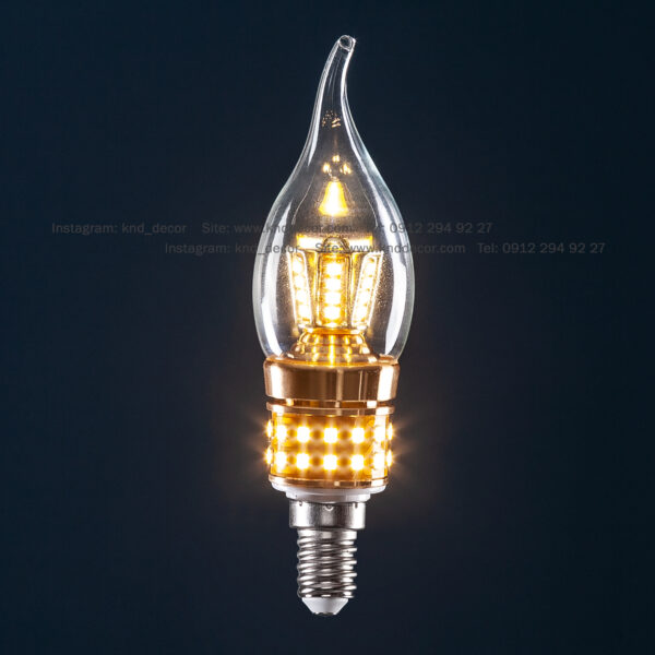 لامپ 10 وات دور LED آفتابی