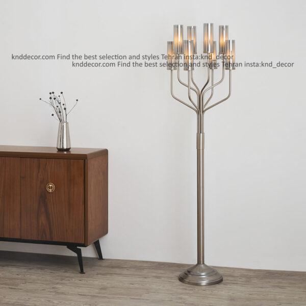 استند 2041 کروم با حباب دو گلس