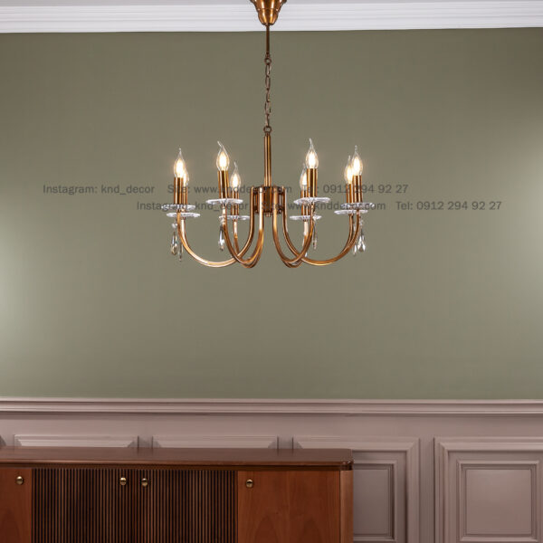 لوستر 4081 سانتیک 8 شاخه