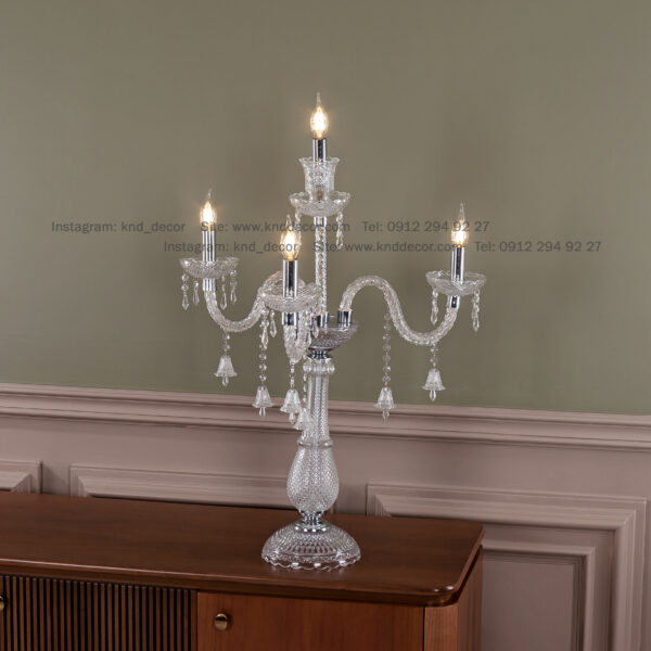 آباژور رومیزی رایکا 1+3 شعله